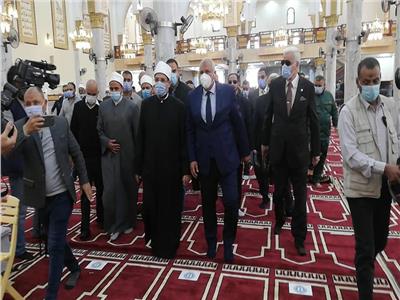 «وزير الأوقاف» و«الزملوط» يفتتحان أكبر مجمع إسلامي بالوادي الجديد