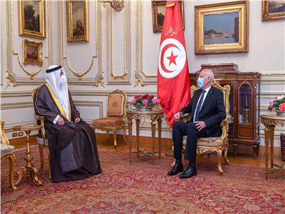 قيس سعيد يستقبل رئيس البرلمان العربي