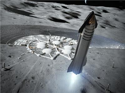 سبيس اكس على سطح القمر