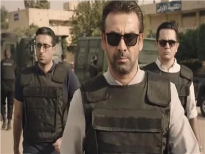 الفنلن كريم عبدالعزيز في لقطة من مسلسل "الاختيار 2" 