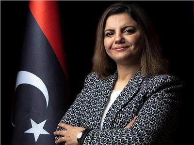 نجلاء المنقوش وزيرة الخارجية والتعاون الدولي الليبية
