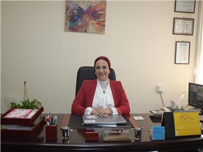  الدكتورة هبة مدحت ذكي، المدير التنفيذي للحاضنة 