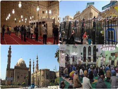 المساجد الكبرى تتجمل في رمضان 