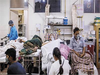  الهند تواجه انتشاراً قياسىاً للفيروس ونقصاً حاداً فى الأكسجين