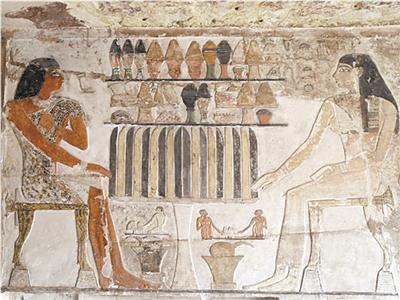 صورة توضح احتفالية المصريين القدماء بشم النسيم