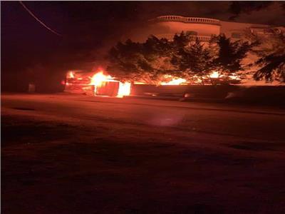 حريق نشب داخل منزل بقرية المناصافور بالشرقية