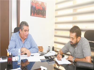  أحمد مجاهد خلال حواره مع «أخبار اليوم»