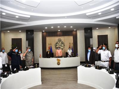 إجتماع المجلس التنفيذي برئاسة اللواء أشرف عطية محافظ أسوان 
