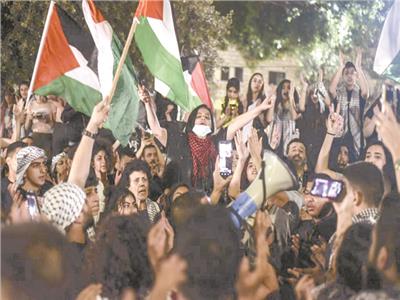 إحدى تظاهرات فلسطينىى ٤٨ بمدينة الناصرة