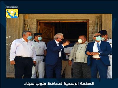 اللواء خالد فودة بعد ظهر اليوم بجولة بمدينة طور سيناء