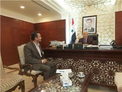 الحوار الأول لسفير سوريا بالقاهرة منذ 10 سنوات