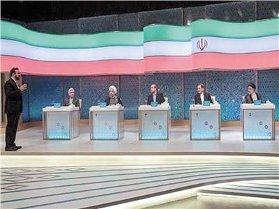 جانب من المناظرة بين مرشحي الرئاسة الإيرانية
