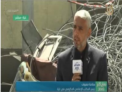 سلامة معروف، رئيس المكتب الإعلامي الحكومي في غزة