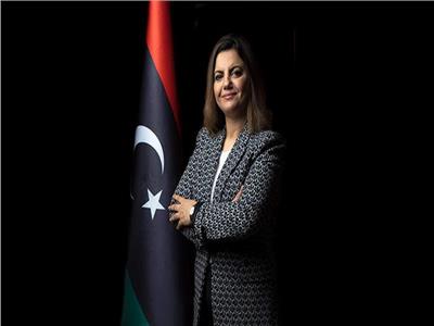 وزيرة الخارجية والتعاون الدولي بحكومة الوحدة الوطنية الليبية نجلاء المنقوش