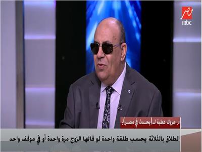  الدكتور مبروك عطية أستاذ الشريعة بجامعة الأزهر