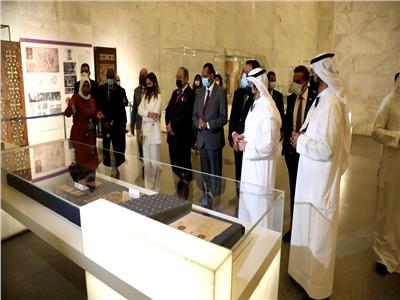 وفد رفيع المستوى من وزراء الإعلام العرب بمتحف الحضارة