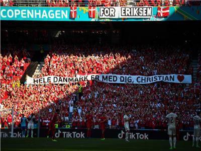 إيقاف مباراة الدنمارك وبلجيكا لتكريم إيركسن