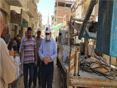 محافظ الشرقية يؤكد على تكثيف أعمال النظافة ورفع الإشغالات بمدينة القرين 
