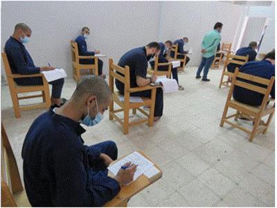  قطاع السجون يعقد لجان إمتحان