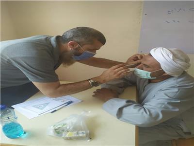 قافلة طبية بجامعة الزقازيق تعالج  ١٢٠٠ مريضا  بالمجان 