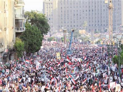  ميدان التحرير أيام ثورة ٣٠ يونيو