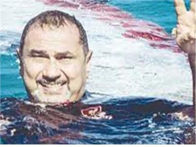 السباح المصري العالمي خالد شلبي
