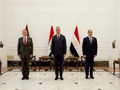 رؤساء مصر والعراق والأردن 