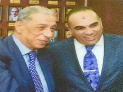 المستشار خالد محجوب رئيس بمحكمة الاستئناف مع الشهيد هشام بركات النائب العام الاسبق