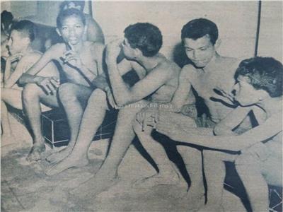 أول فريق مصري للسباحة