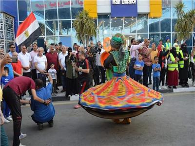 على أنغام السمسمية بورسعيد تحتفل بذكرى 30 يونيو في الميناء البري الجديد