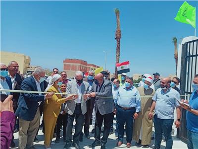 محافظ جنوب سيناء يفتتح الخزان الاستراتيجى بمدينة راس سدر