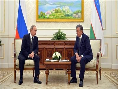 فلاديمير بوتين ورئيس أوزبكستان
