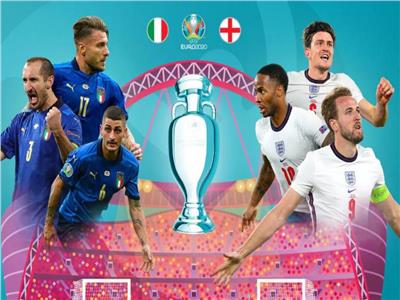 نهائي كأس الأمم الأوروبية بين إنجلترا وإيطاليا