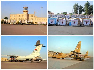 طائرات المساعدات المرسلة لتونس