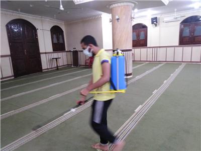 صحة الغربيه جهود مكثفة لتطهير المساجد إستعدادا لتأدية صلاة عيد الأضحى المبارك 