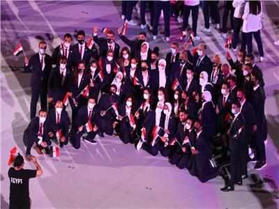 بعثة مصر أولمبياد طوكيو
