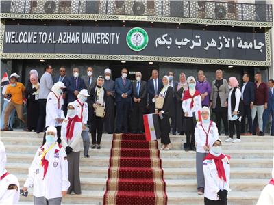  رئيس جامعة الأزهر يستقبل وزير التربية والتعليم