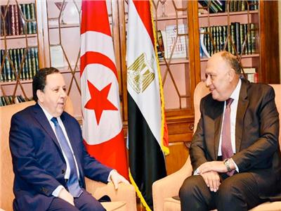 وزير الخارجية التونسي لـ«شكري»: قرارات الرئيس قيس فرضتها التحديات السياسية