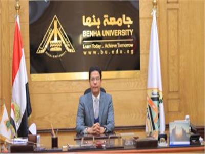 الدكتور ناصر الجيزاوي القائم بأعمال رئيس جامعة بنها