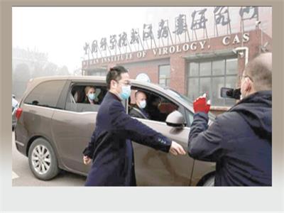 معهد ووهان الصينى  لعلم الفيروسات  --  «صورة من رويترز»