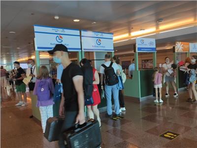 اليوم وصول ثالث الرحلات الجوية الروسية لمطار الغردقة الدولى