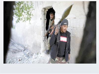 مرتزقة سوريين فى ليبيا  --«صورة أرشيفية من أ.ف.ب»