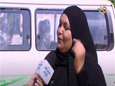 سناء عبدالوهاب، أول سيدة تستلم ميكروباص