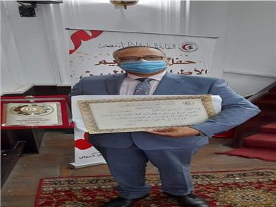  حسين أبو الغيط عميد كلية الطب
