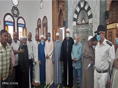 وكيل وزارة الأوقاف بالإسماعيلية يفتتح مسجد الرحمة بالقنطرة غرب 