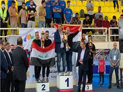 الكيك بوكسينج يحصد المركز الأول في البطولة العربية بالعراق