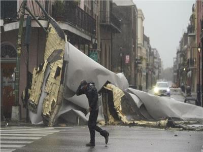 صورة من الإعصار