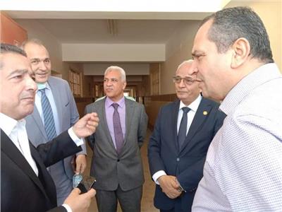 الدكتور رضا حجازي ومحمد عطية وكيل أول الوزارة
