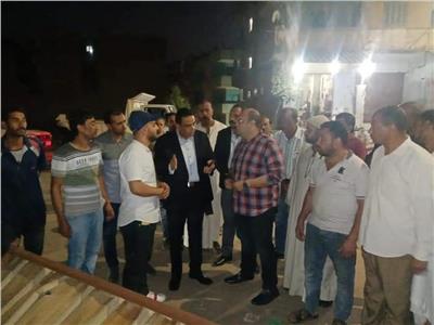 إبراهيم الشهابي نائب محافظ الجيزة يتفقد مدينة العياط