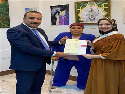 معرض ابداعات شبابية بقصر ثقافة بورسعيد